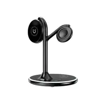 Зарядка Qi 3 in 1 Foldable Magnetic Wireless Charger X516 |15W, Phone/AirPods/iWatch|