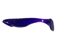 Wizzy 1.5" (10pcs.), #060 - Dark Violet/Peacock & Silver