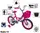 Велосипед детский 16 "SHENGDA" T18. Pink (ручной и дисковый тормоз) - 1866637634