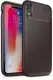 Чехол-накладка Ipaky Carbon Fiber Series/Soft TPU Case Apple iPhone XR Brown