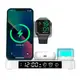 Зарядка Qi 4in1 Wireless Charger XYJ A37 |5-15W, Watch/Airpods/Phone, RGB light/Clock|