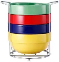 Набор мисок на подставке 5 предметов Wellberg WB-24252