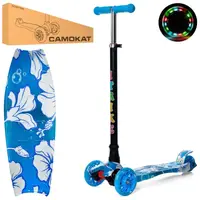Самокат I-Trike Maxi JR3-055-3-WP17 78-87 см голубой