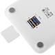 Весы напольные Adler Smart AD 8187 white 180 кг белые
