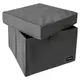 Коробка ORGANIZE для хранения вещей L с крышкой - 30x30x20 см (серый)