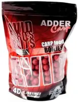 Бойлы Adder Carp Boilies AVID Squid-Octopus Black Pepper Strawberry 1kg 16mm Кальмар Воьминіг Черный перец