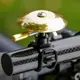Ударный звонок West Biking YP0706046 Gold для велосипеда металл велозвонок гудок