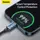 Кабель Baseus Crystal Shine USB-C to Lightning 2m 20W, Black (CAJY000301)