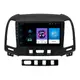 Штатная магнитола Lesko для Hyundai Santa Fe II 2005-2010 экран 9" 1/16Gb/ Wi-Fi Optima GPS Android