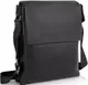 Кожаный мужской мессенджер Tiding Bag  черный