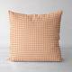 Подушка декоративная Soft Рыжая клетка 45x45 см (45PST_23O002)