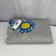 Электропростынь односпальная с цветным рисунком LUX Байка Турция 75x155 см 55189 Синий цветок