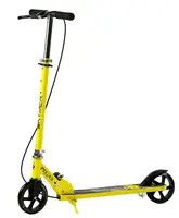 Самокат двухколесный Skyper Pegas, колеса PU 145 мм, стальная рама, ручной тормоз. Yellow and Black (146081)