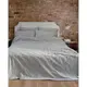Постельное белье Lotus Home Washed cotton - Pinstripe antracite евро
