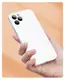 Чехол Baseus для iPhone 12 Liquid Silica Gel, Ivory white (WIAPIPH61N-YT02)