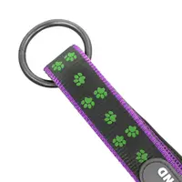 Світловідбиваючий нашийник для собак TUFF HOUND 1537 Purple L з утяжкой