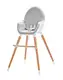 Стульчик для кормления 2 в 1 Kinderkraft Fini Gray (KKKFINIGRY0000)