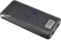 Внешний акумулятор Power bank UKC 30000 mAh c фонариком и экраном Black (2176)