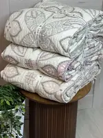 Покрывало евро двустороннее из многослойного муслина L&M Home Textiles 19952 200х220 см розовое
