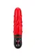 Роскошный вибратор с выпуклыми ребрышками для стимуляции AMOR BIG VIBRATOR BRUCE Red (Приложение НЕ Функционирует!)