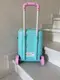 Детский пластиковый чемодан бирюзовый 01520/2 DOLONI