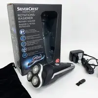 Электробритва для мужчин роторная Silver Crest SRR 3.7 C3 аккумуляторная