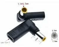 Переходник PD (Power Delivery) триггер 20v Type-C (female) (max 5a, 100w) на 7.9x5.5 or 8.0x7.4mm з USB Type-C (Female) Power Delivery PD тригер (A class) 1 день гар.