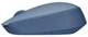 Мышь компьютерная безпроводная Logitech M171 Blue/Grey L910-006866 серо-голубая