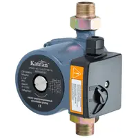 Насос циркуляционный 65Вт Hmax 4м Qmax 63л/мин Ø1" 130мм + гайки Ø¾" WETRON (774511)