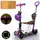 Самокат беговел I-Trike Maxi 5в1 JR3-058-L-WP2 фиолетовый