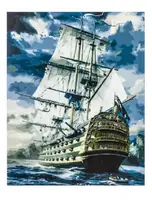 Картина по номерам Корабль, 40 х 50 см, краски, кисти. Multicolor (6152)