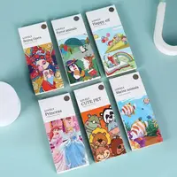 Набор альбомов для раскрашивания акварельными красками 3 штуки Lovely раскраски с кисточкой для творчества на выбор