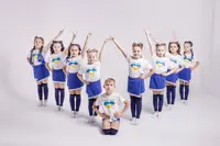Детская белая патриотическая футболка с надписью Будущее Украины,футболка детская Украинская