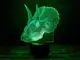 Сменная пластина для 3D ламп "Трицераптор" 3DTOYSLAMP