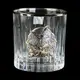Набор для виски «Охота» Boss Crystal, графин и 6 бокалов, платина, серебро, золото, хрусталь.
