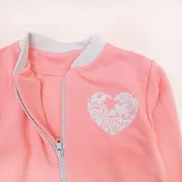 Спортивный костюм для девочки двухнить heart