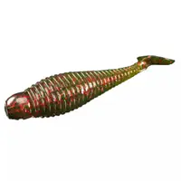 Силикон Lunker City Grubster 10/BG 2.75" #144 Watermelon Red Flake / (2146298 / 87144)