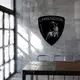 Деревянное панно для декора из дерева в форме значка Lamborghini