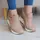 Сникеры женские Fashion Naples 3194 40 размер 25,5 см Бежевый