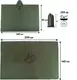 Водонепроницаемый дождевик (пончо) с капюшоном и карманом E-Tac CS-YY02 Green