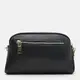 Женская кожаная сумка Borsa Leather K11670bl-black