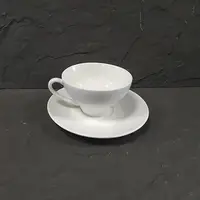 Чашка с блюдцем SNT 13640-01-00 200 мл белая