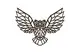 Пазл интерьерный деревянный на стену OWL 81,4x62,4x0,7см 372эл Сова EWA