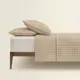 Семейный комплект на резинке BEIGE GEOMETRY CS7