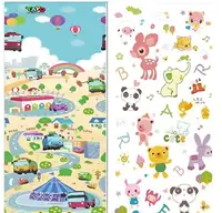Игровой термо коврик 2-х сторонний Baby Home Textile EVA D-122 180х200х0.8см. Multicolor (104478)