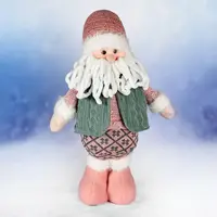 Фігура новорічна Stenson Santa Snowman M17280 19472 42 см