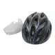 Шлем велосипедный Helmet 258 Black + Blue с регулировкой велошлем для велосипедистов защитный аксессуар