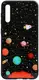 Чехол-накладка TOTO Cartoon Print Glass Case Samsung Galaxy A70 Planets