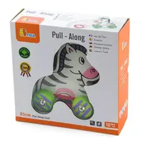 Дерев"яна каталка Viga Toys Зебра 50093