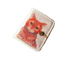 Женский текстильный кошелек Котофей